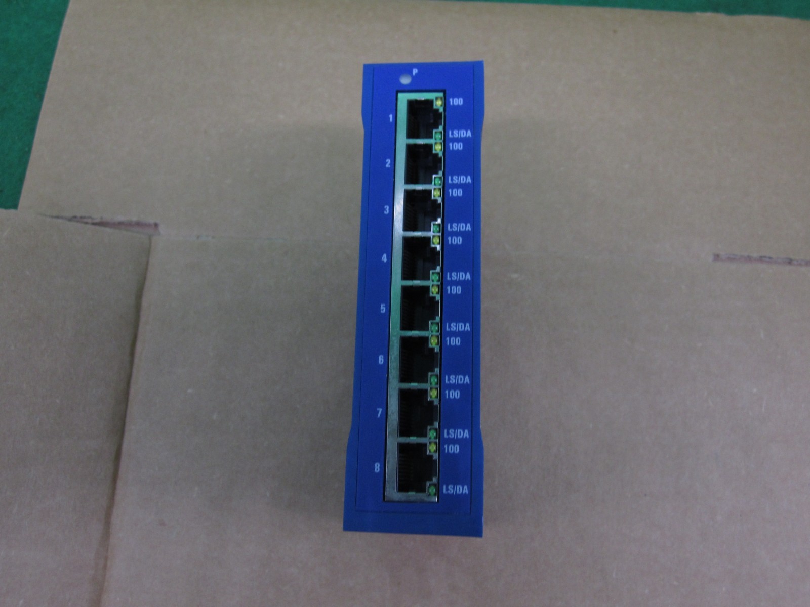 Hirschmann Spider II 8TX Rail Industrial Ethernet Switch 8-Port 24VD