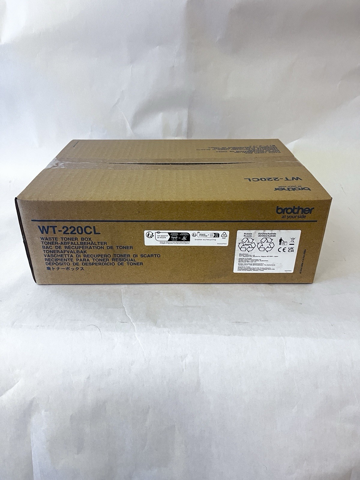 Brother Printer WT220CL Waster Toner Box Waste Toner