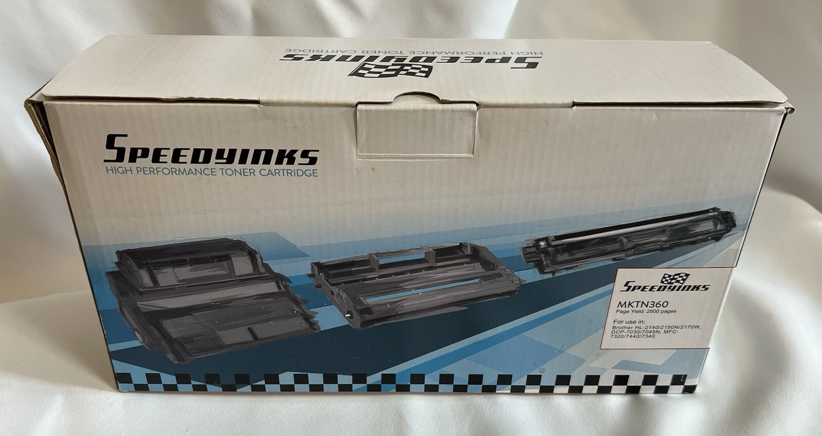 MKTN 360 Toner Cartridge Speedy Inks Page Yield 2500 Brother Printer