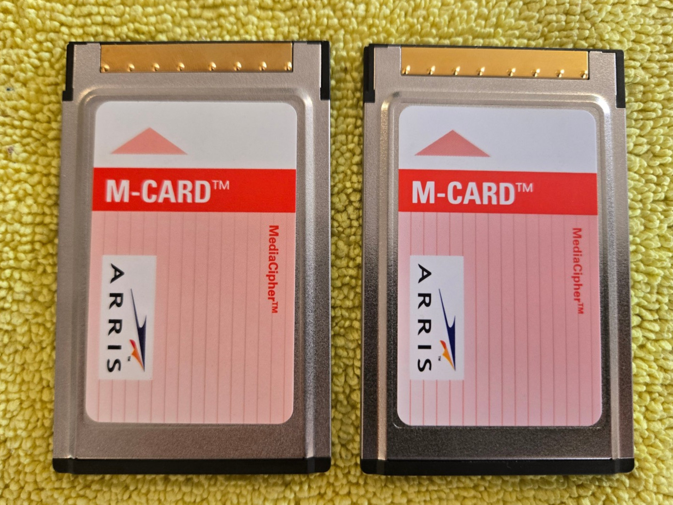 2 MOTOROLA MEDIACIPHER M-CARD MULTI-STREAM CABLECARD 514517 Tivo