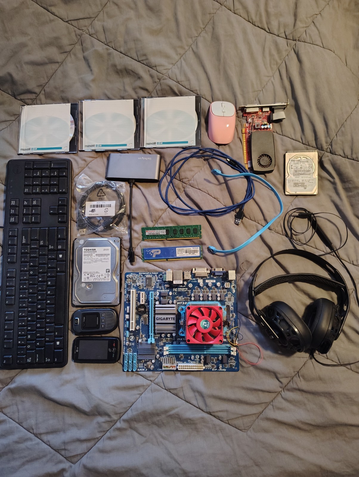 computer and tech box of mystery