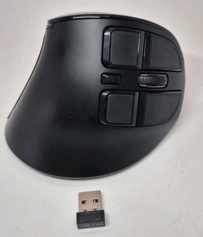 SEENDA Wireless Bluetooth Optical Mouse 1600 DPI 6-Button Black IWG-SGM01