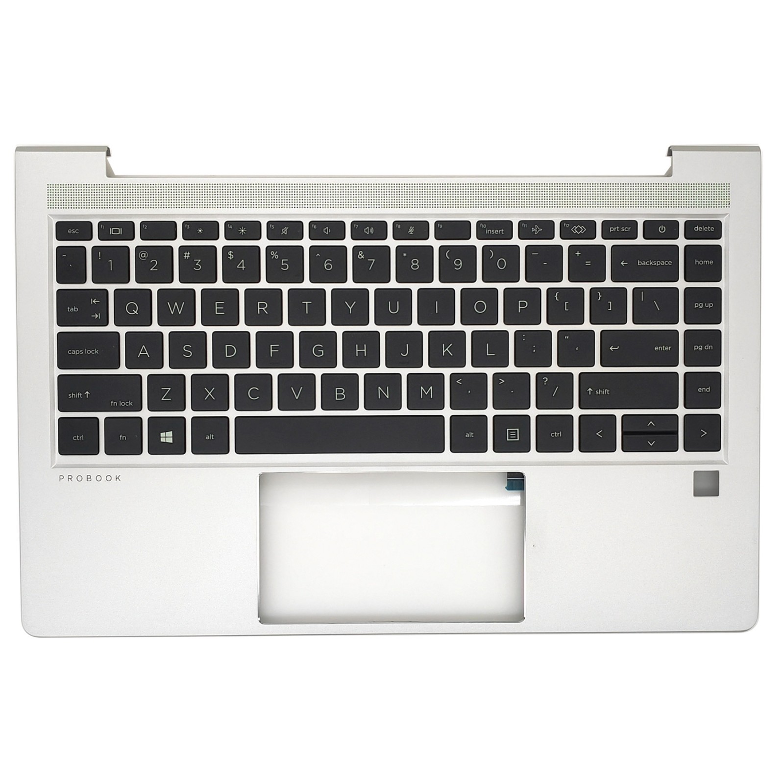 New for HP Probook 440 G8 445 G8 Palmrest Non-Backlit Keyboard Silver M23770-001