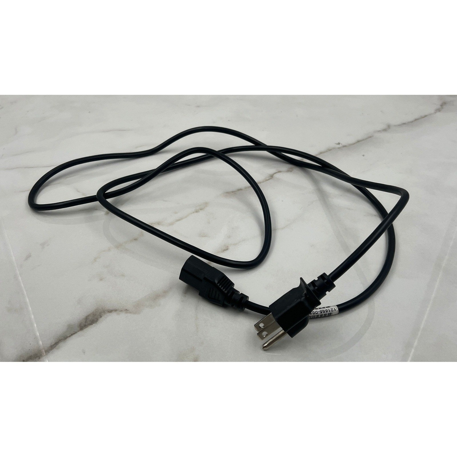 HP 121565-001 AC Power Cord Cable 3-Prong 10A 125V Black 6ft C13 Connector