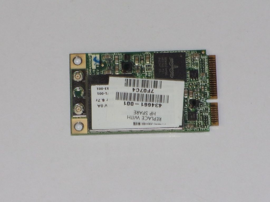 HP Compaq Broadcom BCM94321 802.11N A/B/G Mini 416371-001 436253-001 PCI-E Card