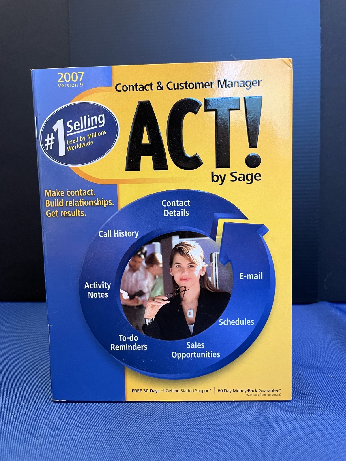 ACT by Sage 2007 Version 9.0 Contact Customer Manager PC Software NEW SEALED