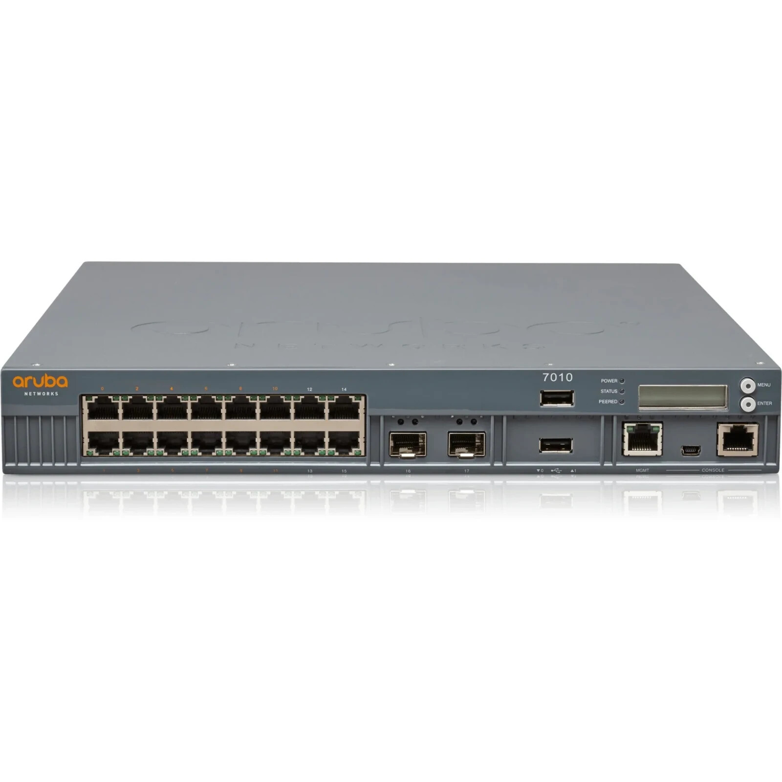 Aruba 7010 Branch Controller (JW679A) 32 APs, 16PoE+ RJ45, 2SFP