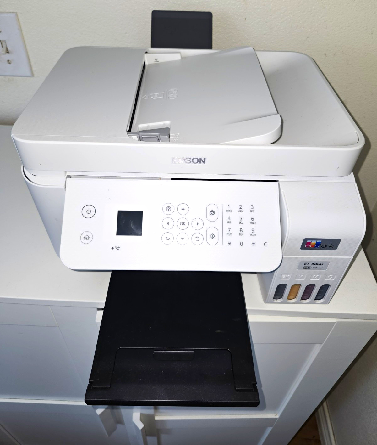 Epson EcoTank ET-4800 FOR SUBLIMATION Wireless Color  Inkjet Printer Copy Fax