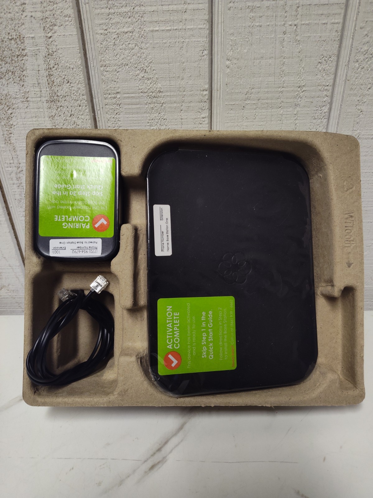  Ooma Office Business Phone System with 1 Ooma Linx Devices