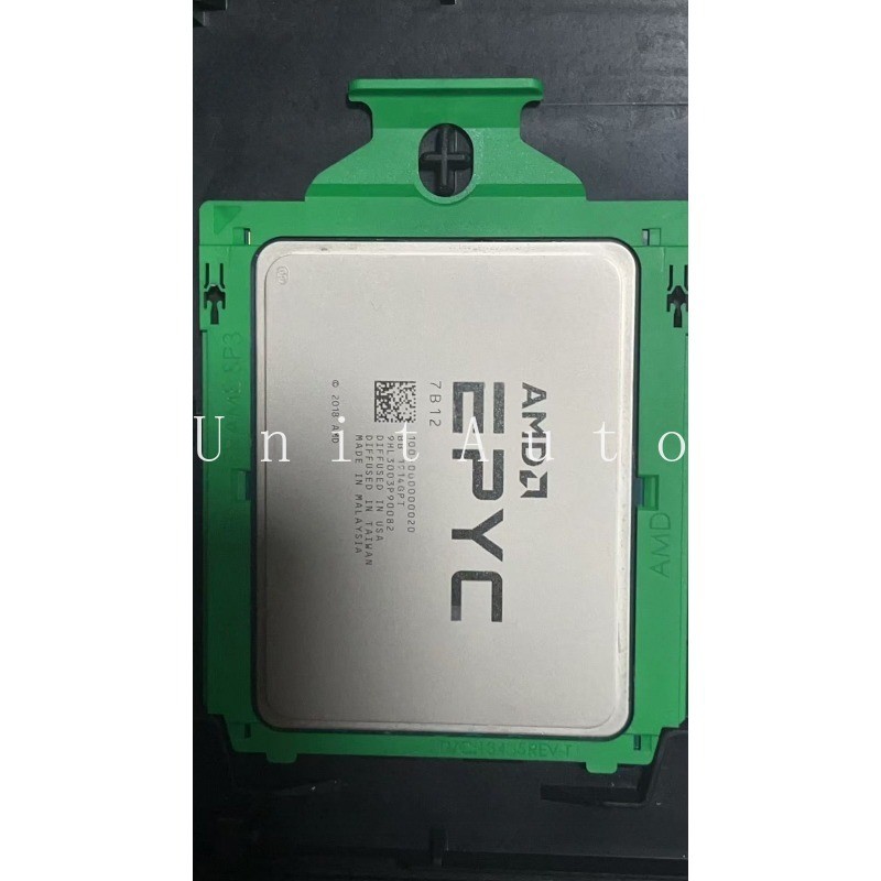 1PCS Used AMD EPYC 7b12 Cpu Processor 64 Core 128 Thread 2.25-3.4ghz 100-000000