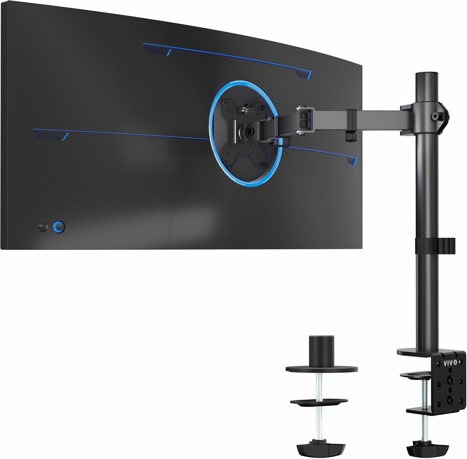 VIVO Single 13 to 38 Inch Ultrawide Monitor Arm Desk Mount, Regular Screens up t