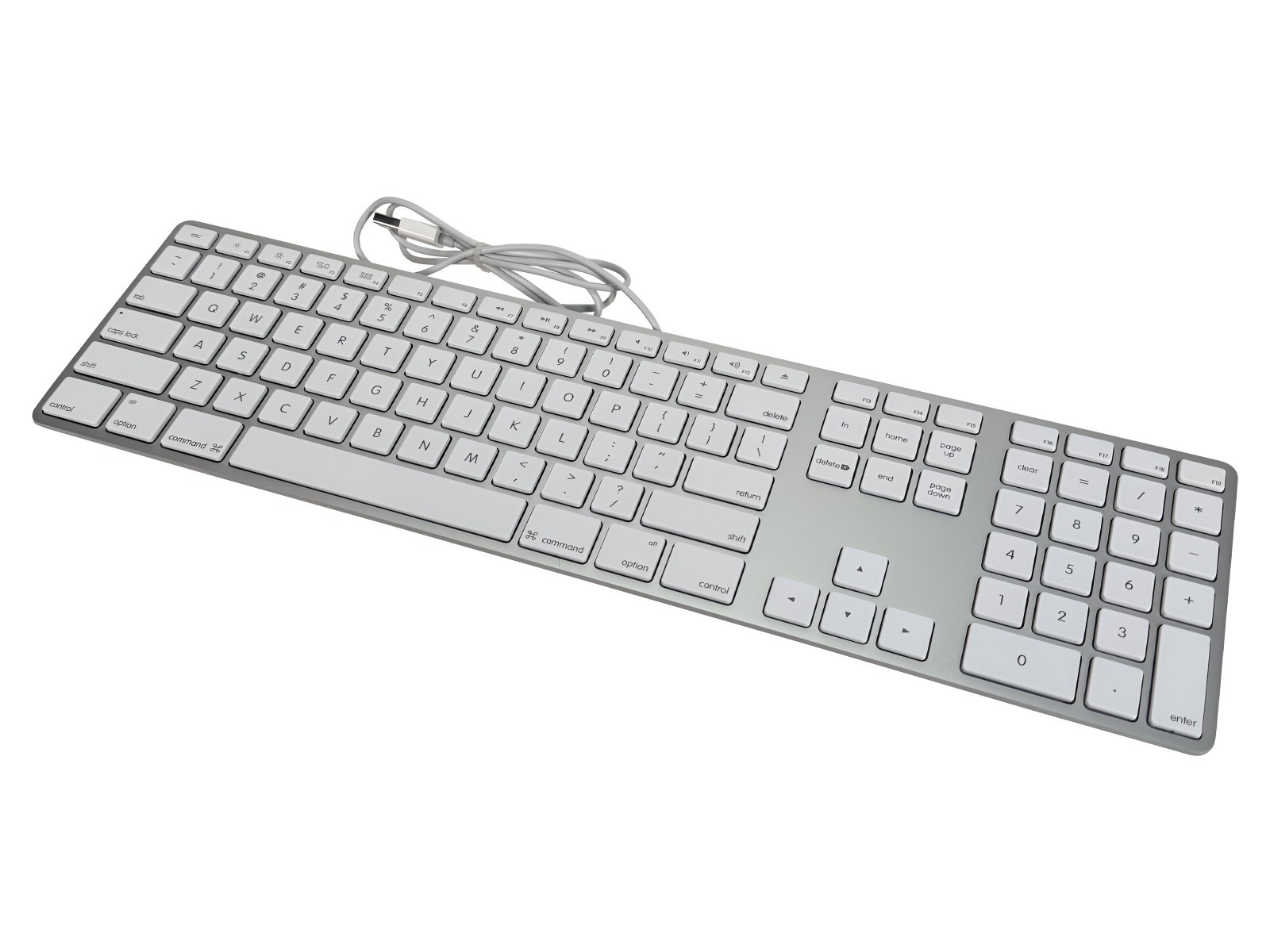 🔥 Genuine Apple A1243 Wired USB Keyboard for iMac Mac Mini Mac Pro w/Keypad