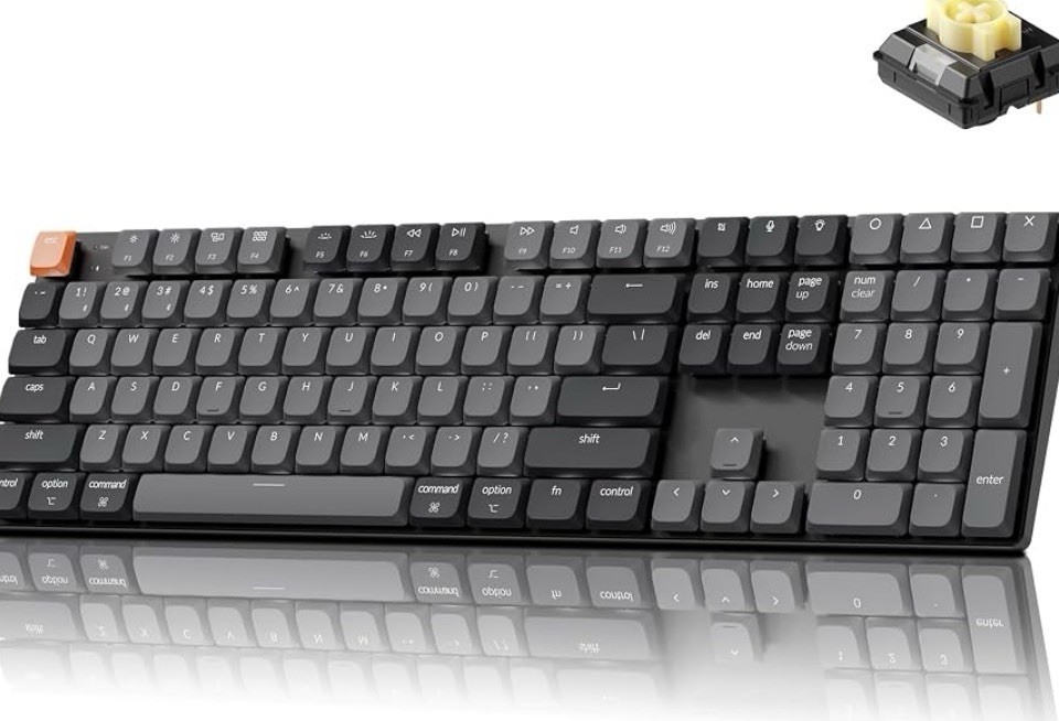 Keychron K5 Version 2 - Full size wireless mechanical keyboard
