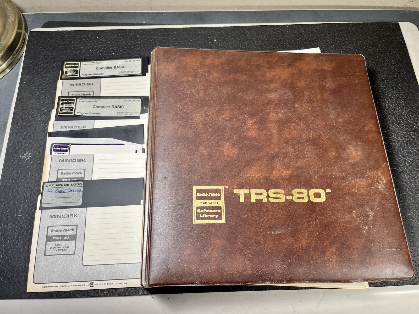 Vintage 1980 Original Radio Shack TRS-80 Profile Software & Manual