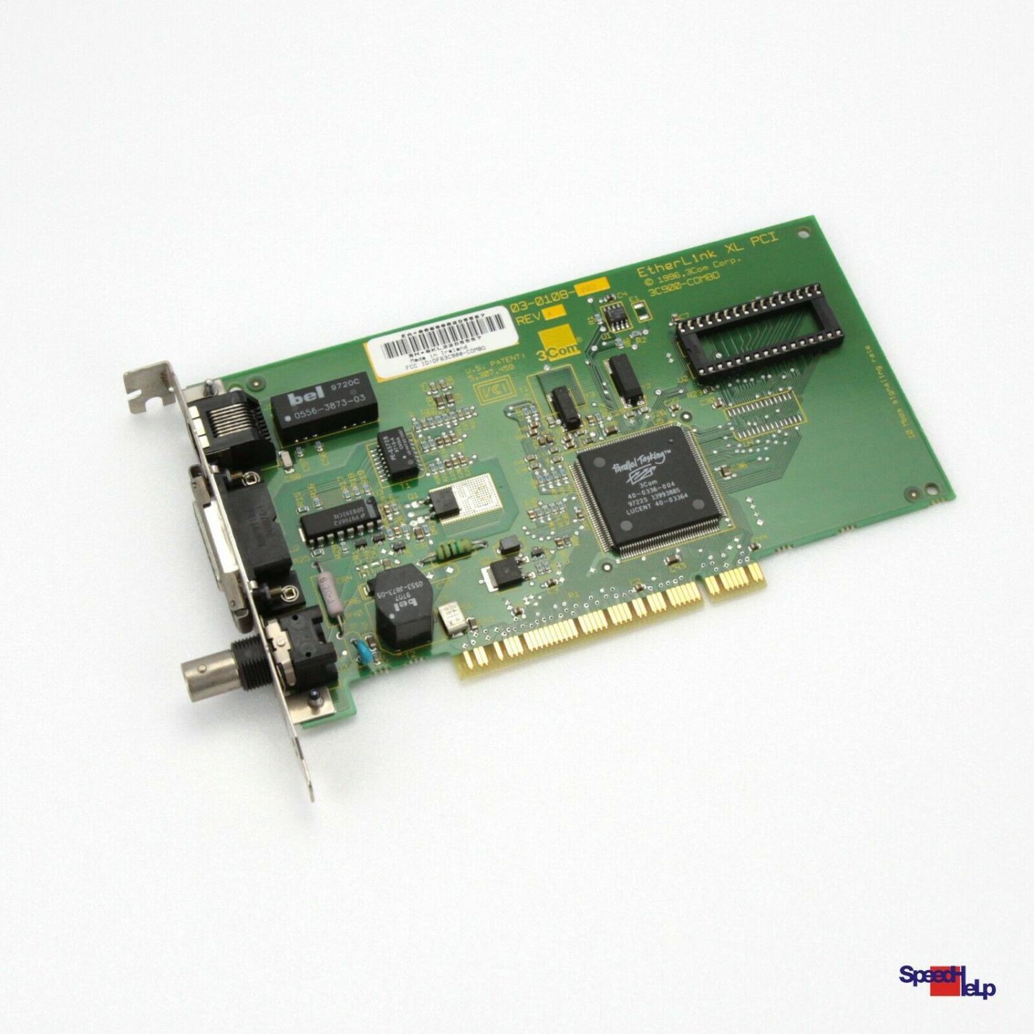 3COM ETHERLINK XL PCI 3C900-COMBO 03-0108-002 A Network Card Ethernet LAN Card