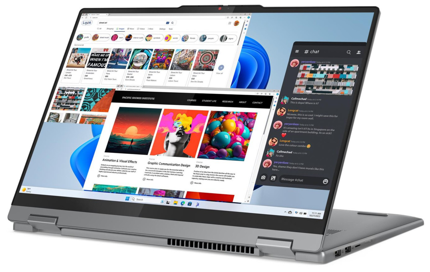Lenovo IdeaPad 5 2-in-1 16" WUXGA Touch Ryzen 7 8845HS 16GB 512GB SSD FPReader