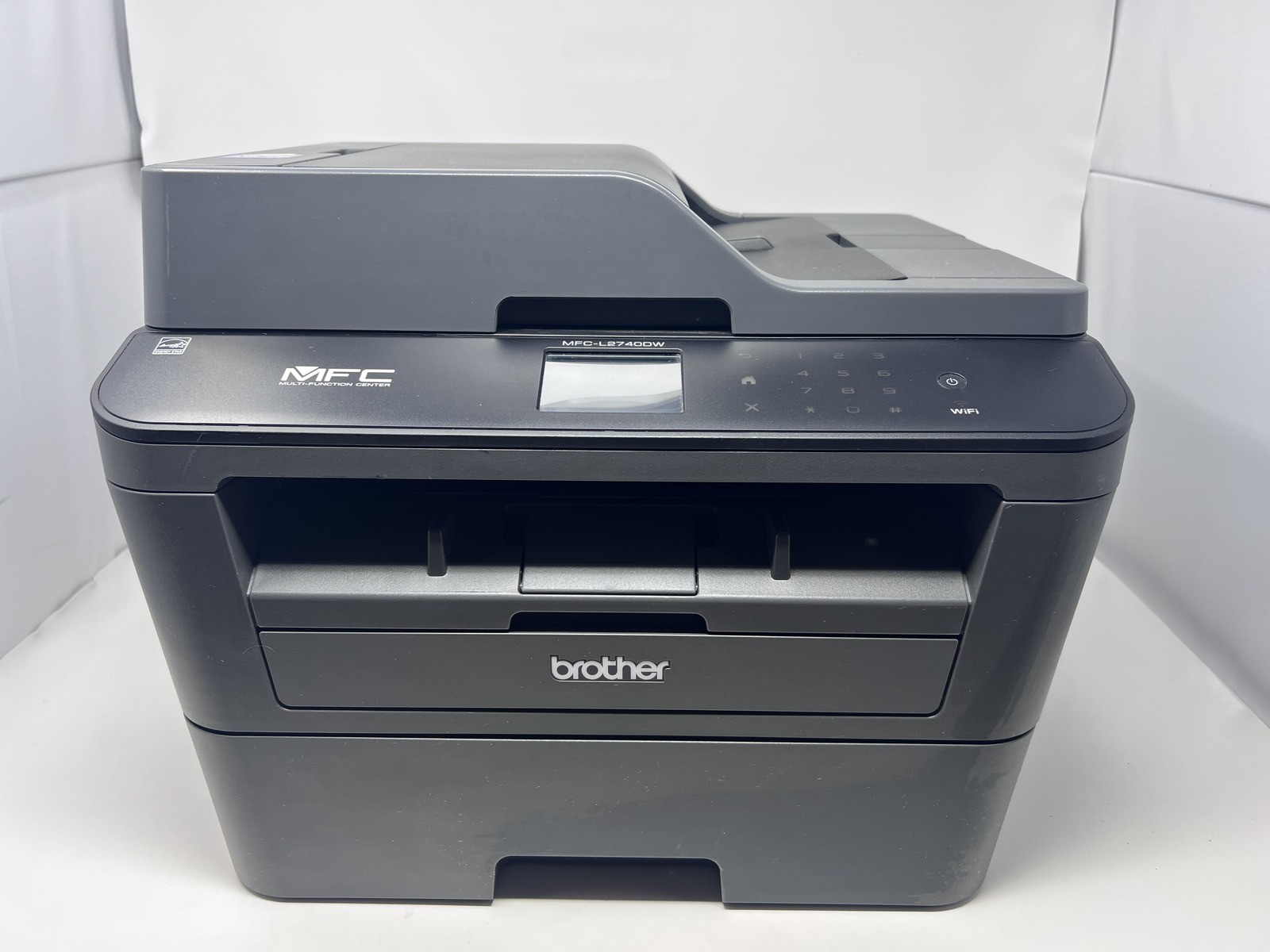 Brother MFC-L2740DW Wireless Multi-Function Laser Printer - Tested and Working