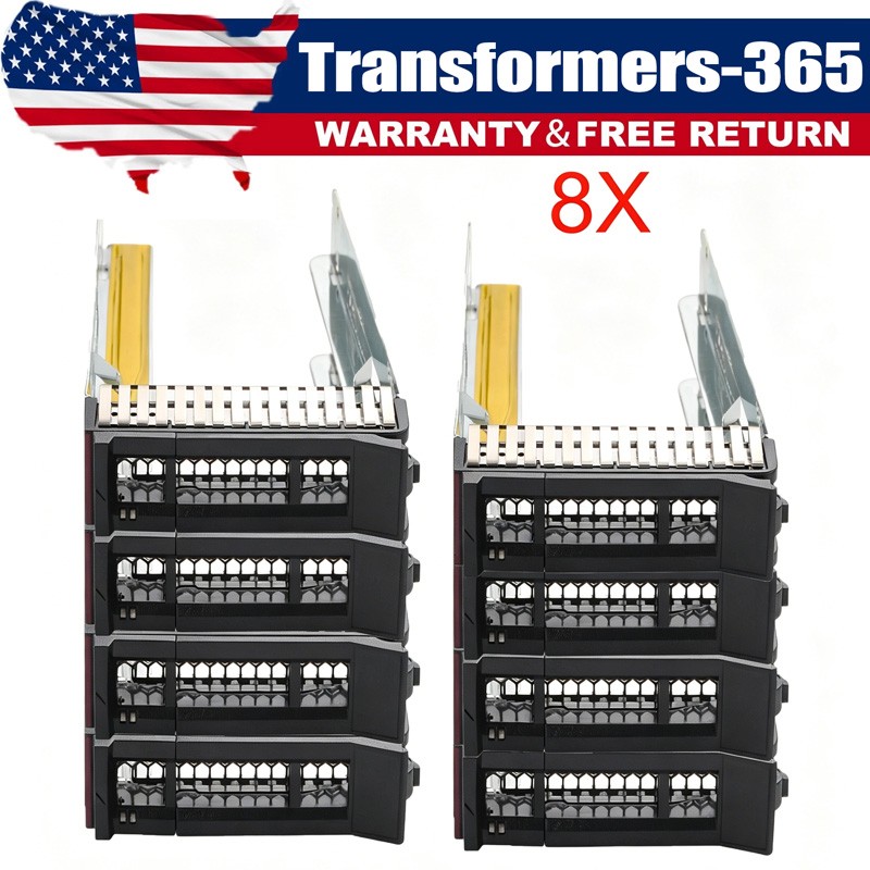 8x 2.5" SAS Tray Caddy for Lenovo ThinkSystem SR650 SR550 SR630 SM17A06246