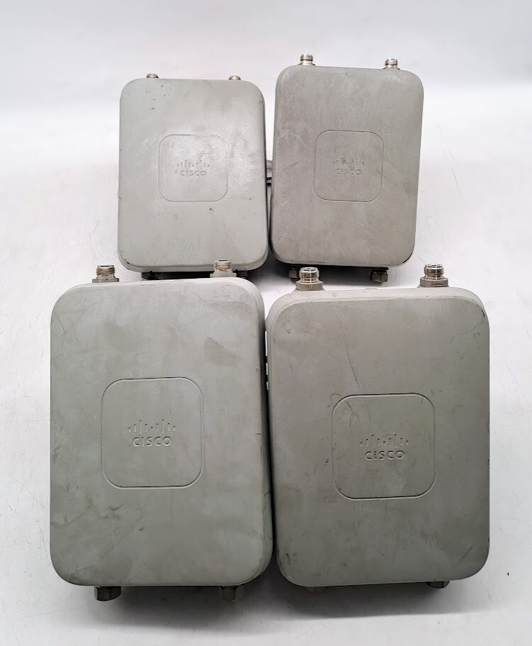 LOT OF 4 Cisco Aironet 15321 Outdoor Wireless Access Point P/N:AIR-CAP1532E-B-K9