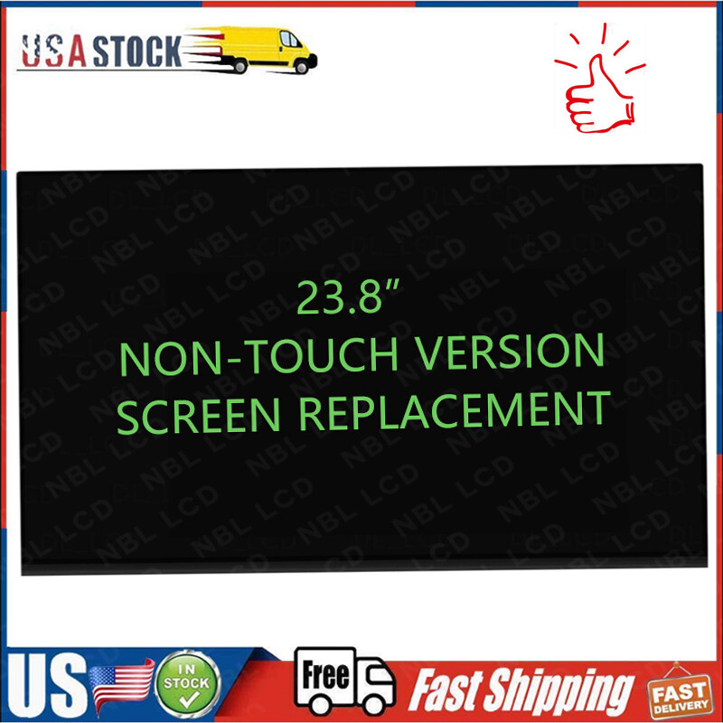 New 23.8" for Asus AIO M241 M241D FHD LCD Non-Touch Screen Replacement Display