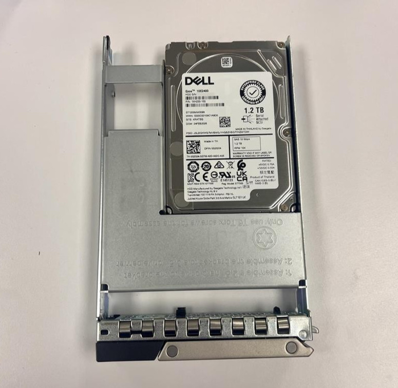 Dell 1.2TB 2.5" 10K 512n SAS Hard Drive Kit 8FKXC for Gen 13 - 400-AUWU