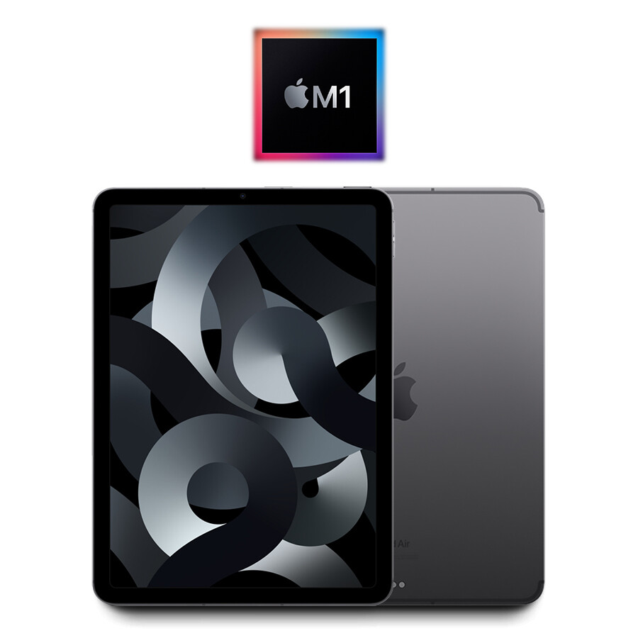 2022 Apple M1 iPad Air 5 64GB WiFi/Unlocked 10.9" - (Space Gray) w/Warranty