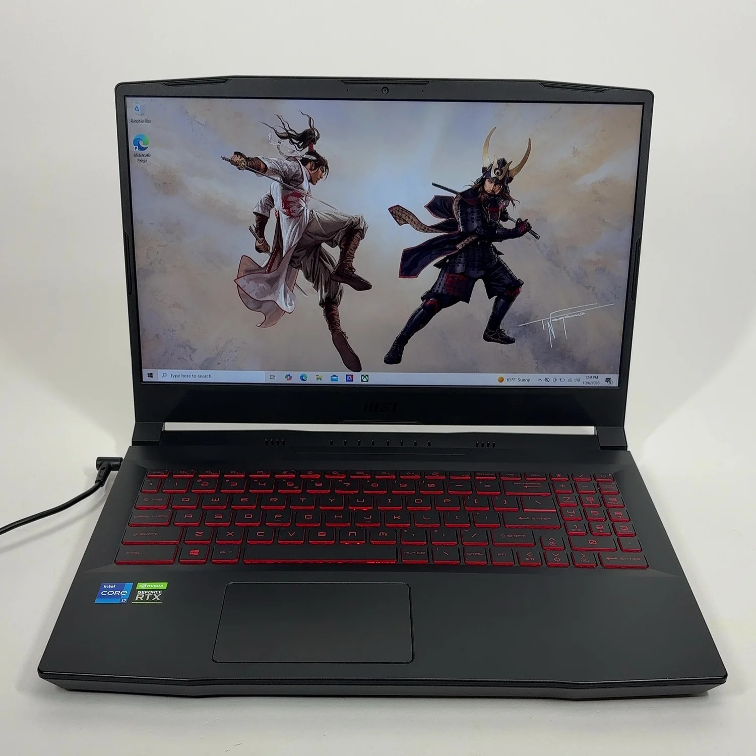 MSI Katana GF66 11UD 15.3 i7-11800H 2.3GHz 16GB RAM 512GB SSD GeForce RTX 3050 