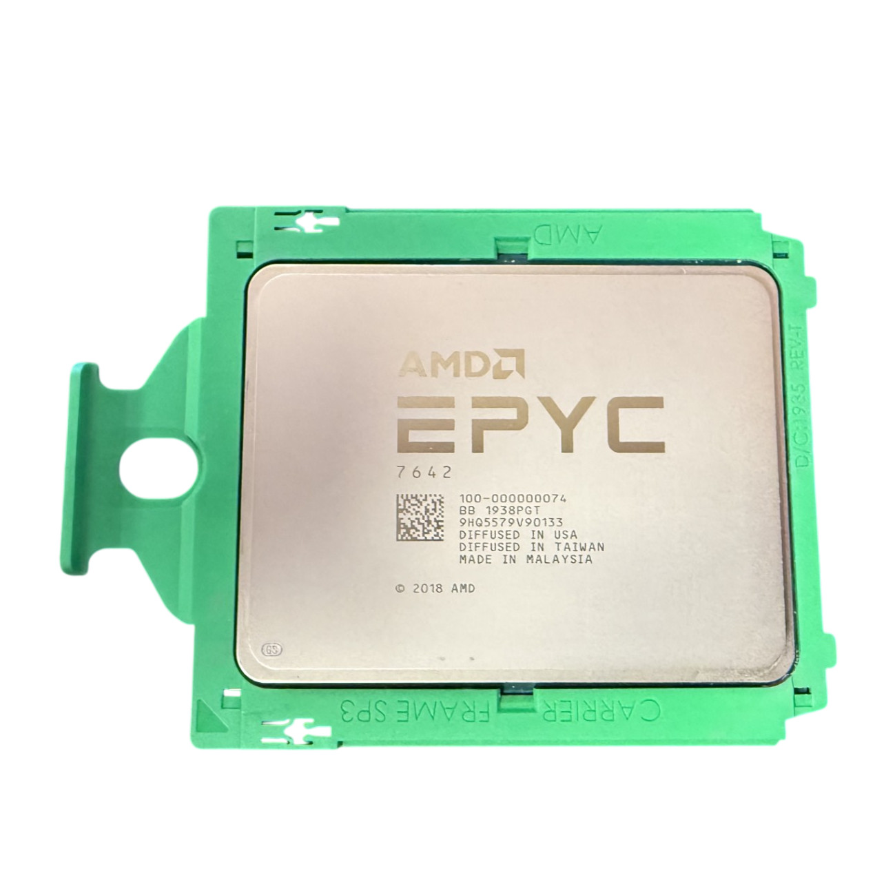 AMD EPYC 7642 2.3GHz, 48C/96T, 256MB, 225W, SP3 (1277)