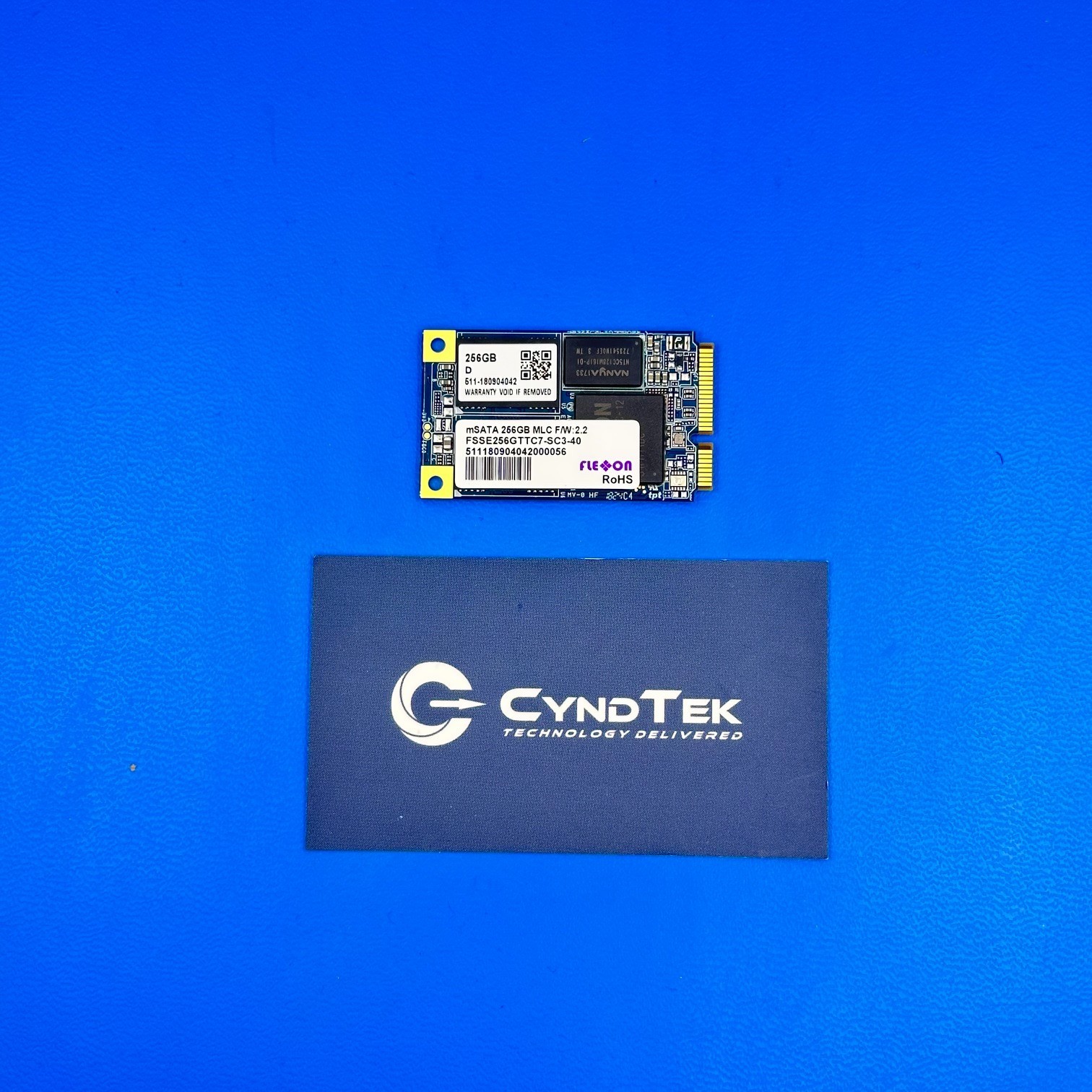 Flexxon FSSE256GTTC7-SC3-40 256GB MLC mSATA Industrial SSD SATA RoHS