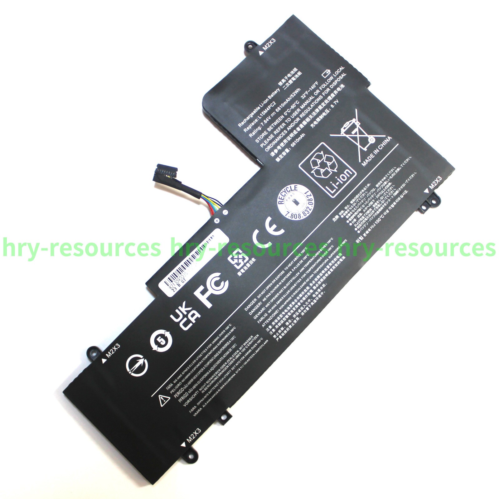 New L15L4PC2 L15M4PC2 52Wh Battery for Lenovo Yoga 710-14IKB 710-15ISK
