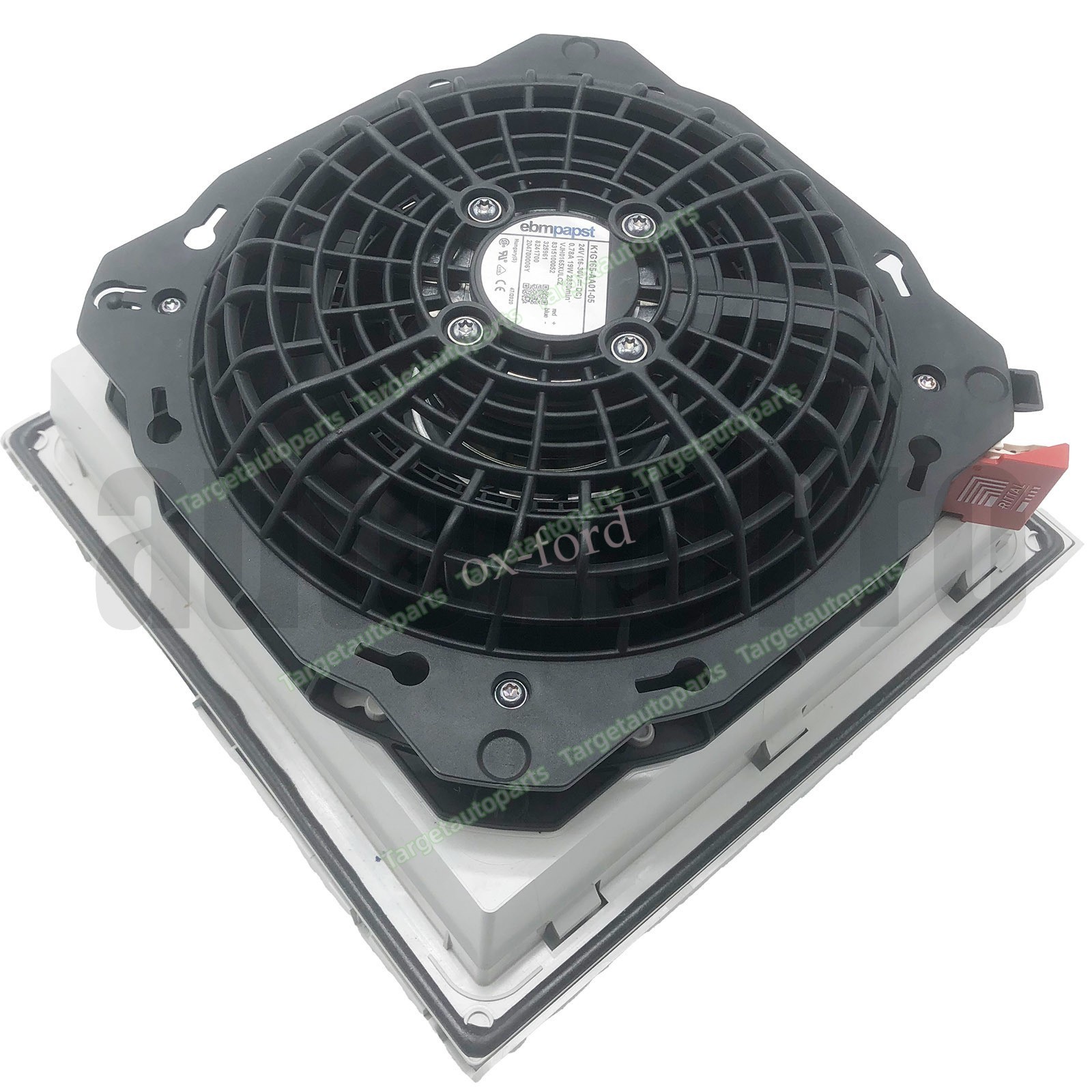 K1G165-AA01-05 Filter Fan 24VDC 19W 2830RPM for Ebmpapst Cabinet Cooling Fan