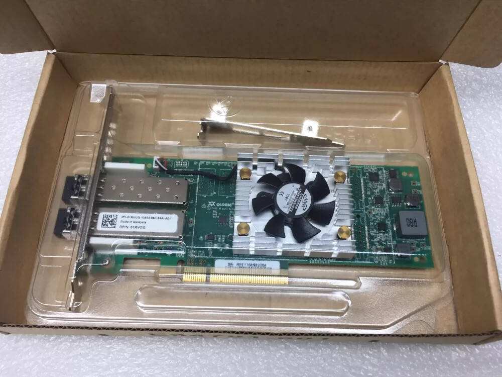 QLE2662 DELL QLOGIC SANBLADE 16GB FC 2PORT PCIE 7JKH4 9J1RG H8T43 3PCN3 1KK8W