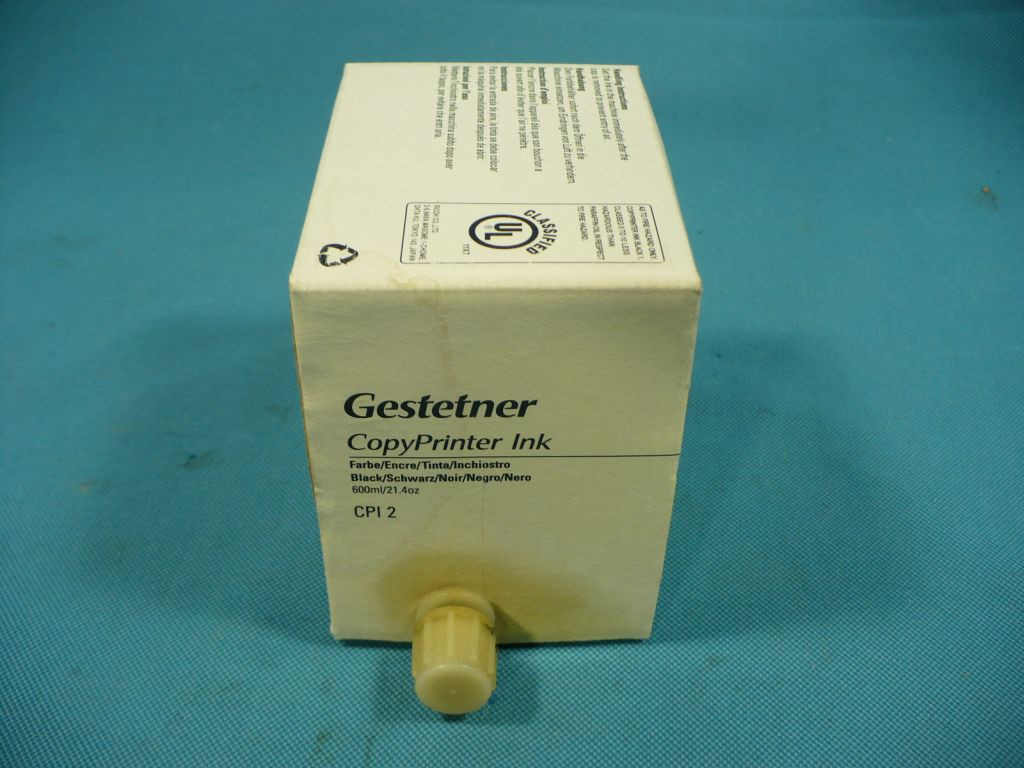 Gestetner CopyPrinter Ink Black CPI2 CPI 2 New Factory Box Ricoh JP-30 JP-12