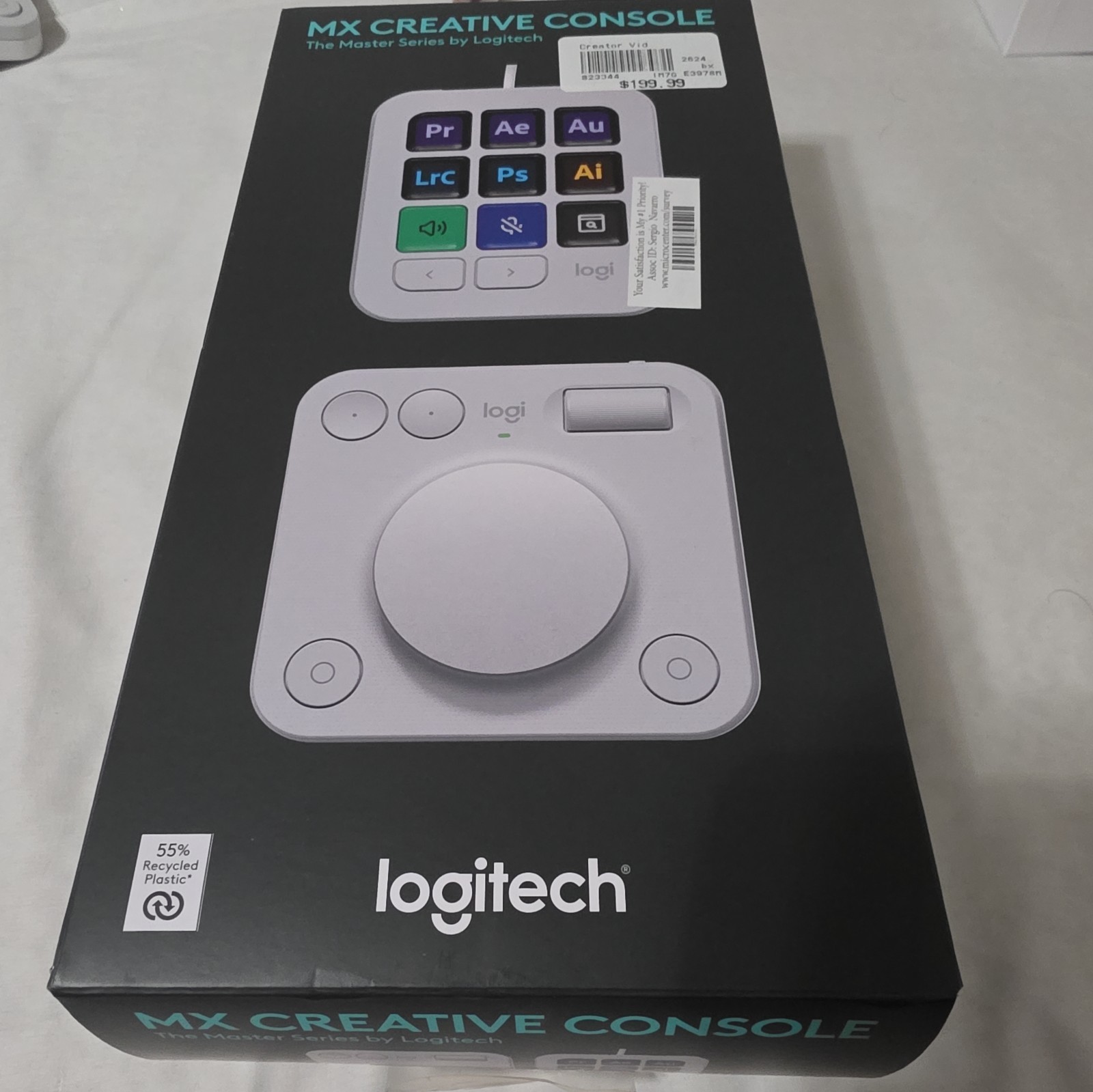 Logitech MX Creative Console Dialpad & Keypad Grafic Design,Photo/Video Editing