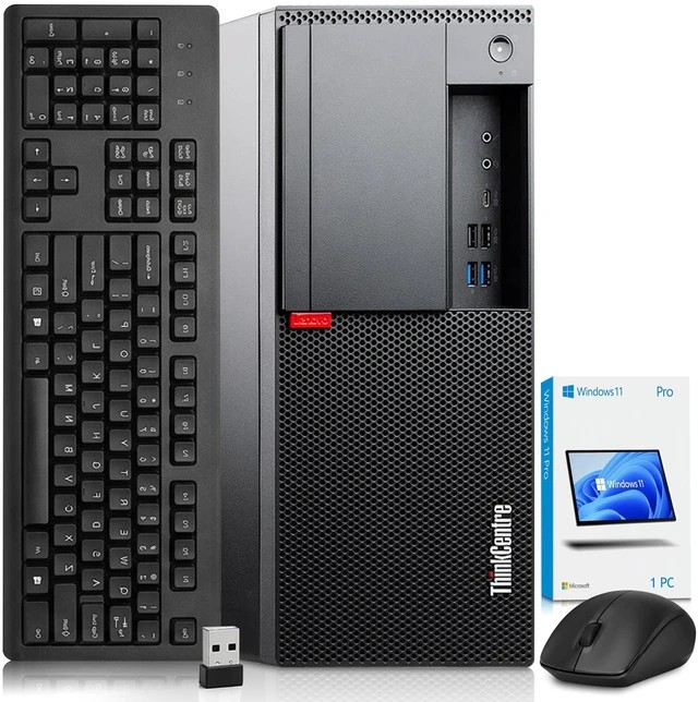 Lenovo M720t Desktop i5-8500 16GB RAM 512GB SSD W11 Professional Home Office