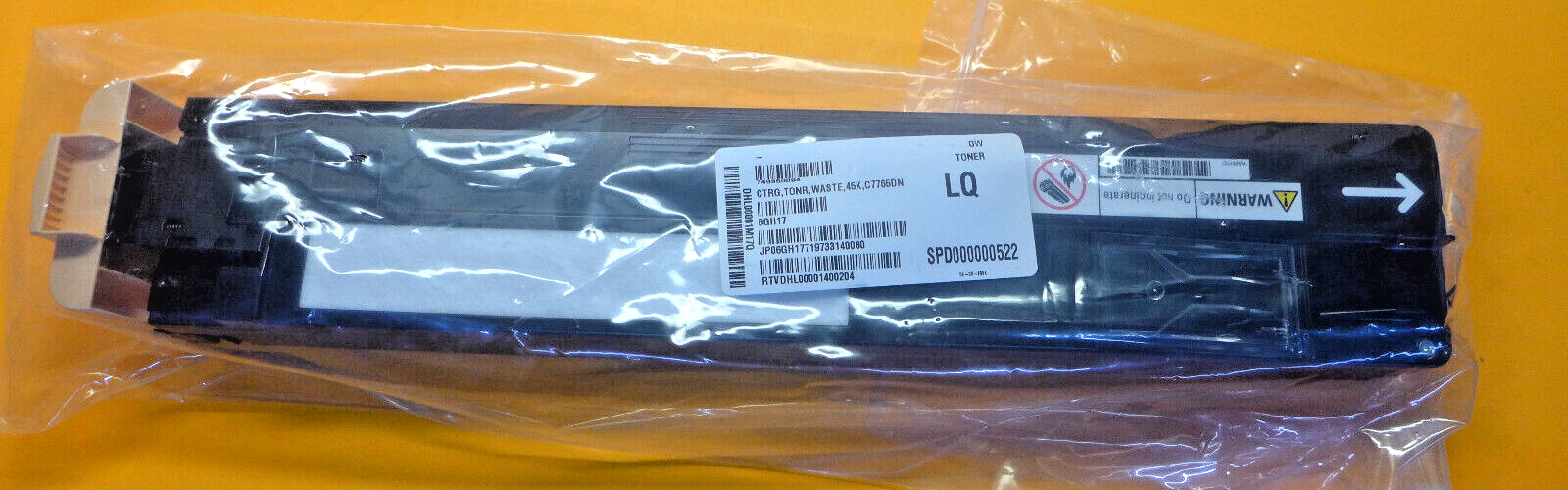 New Dell C7765dn Color Multifunction Waste Toner Container 6GH17