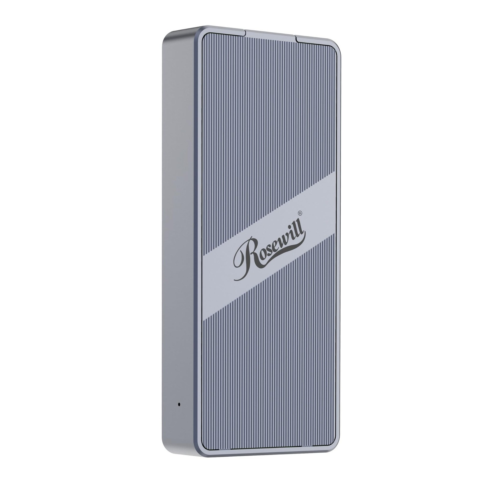 Rosewill 40Gbps M.2 NVMe SSD Enclosure with Cooling Fan, Transparent Back Pla...
