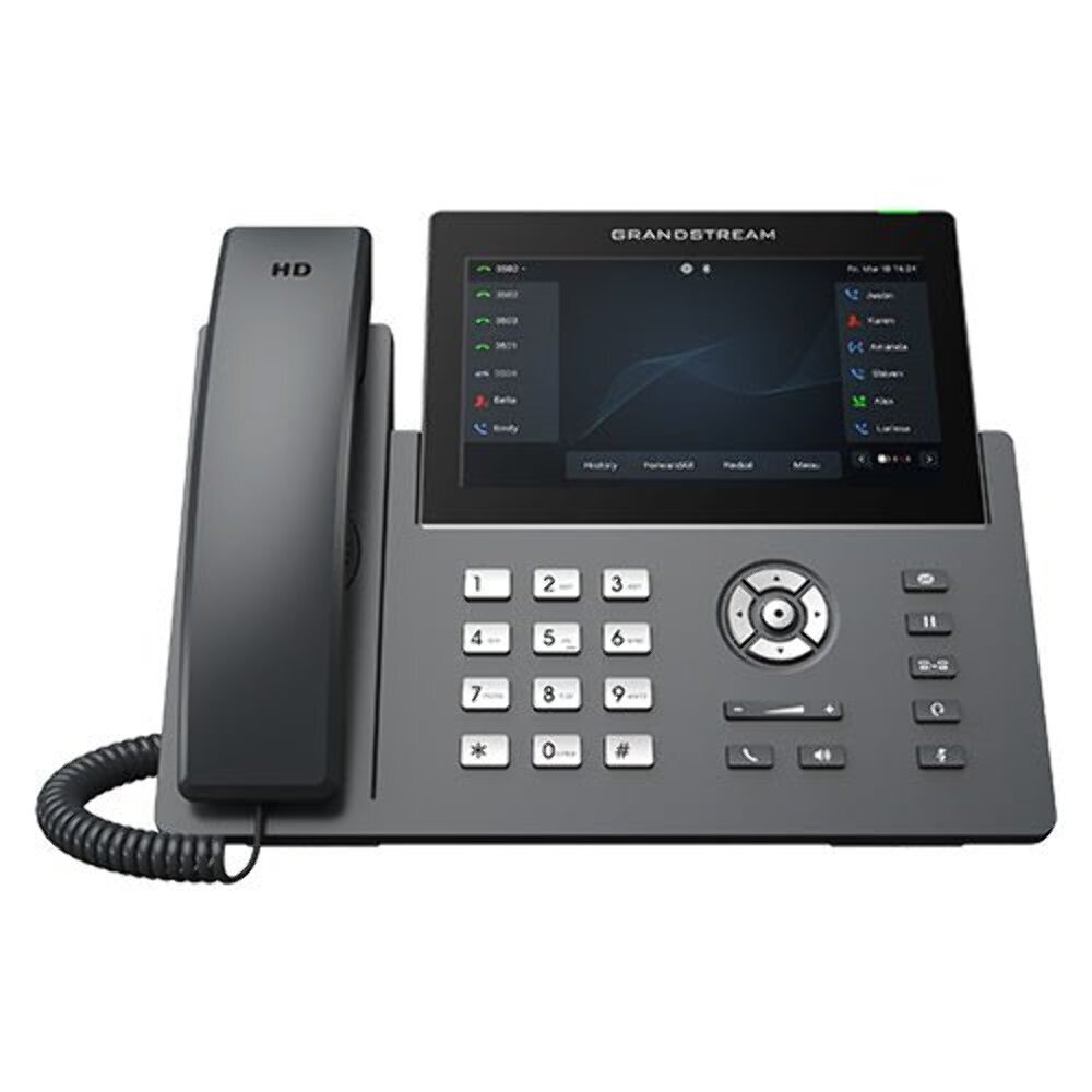 Grandstream GRP2670 12-Line Carrier-Grade IP Phone – 7" Touchscreen, Wi-Fi 6 & B