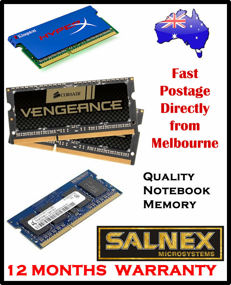 Apple Genuine Micron 4GB DDR3 (2x2GB)1Rx8-PC3-10600S-9-10-B1 NOTEBOOK MEMORY