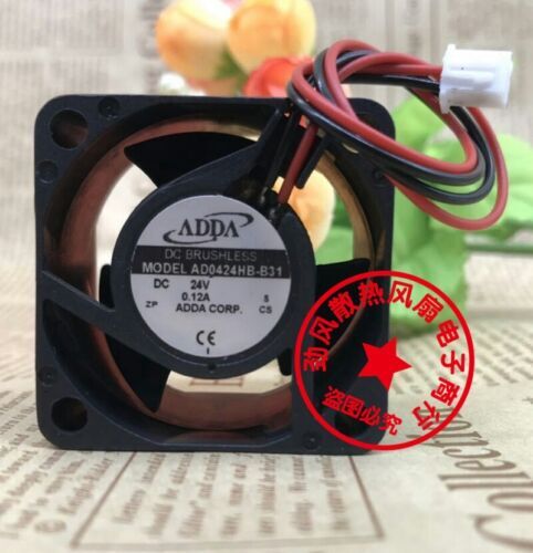 1PC ADDA AD0424HB-B31 24V 0.12A 4028 4CM 3D printer inverter cooling fan
