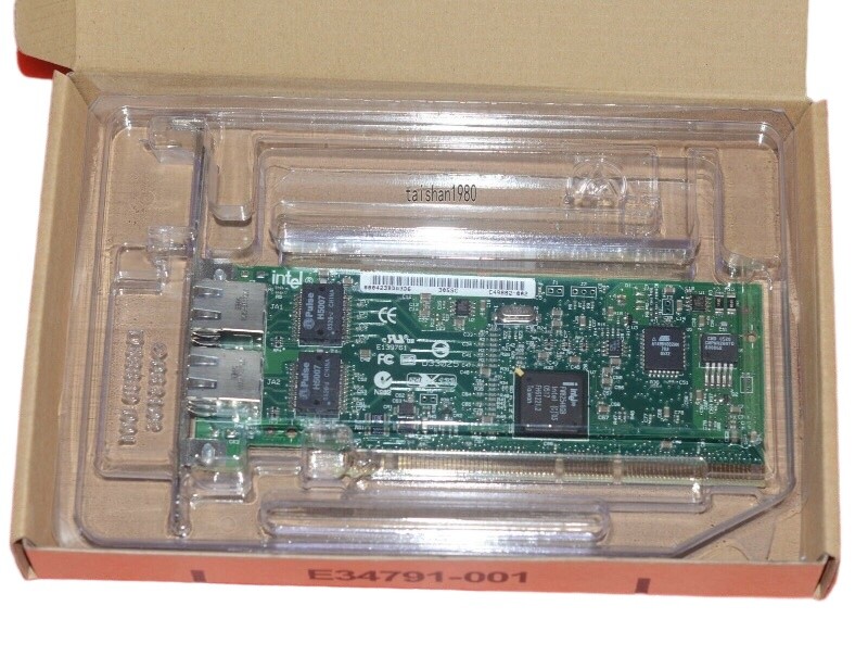 Intel Pro/1000 MT Gigabit Dual Port Server Adapter PWLA 8492MT, Network Card