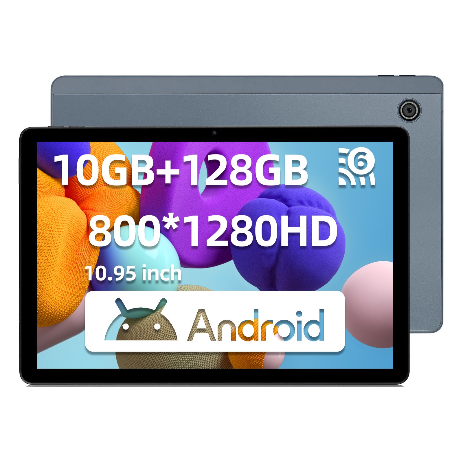11 inch Android 14 Tablets 10+128GB IPS HD Octa-Core Touchscreen Dual Camera NEW