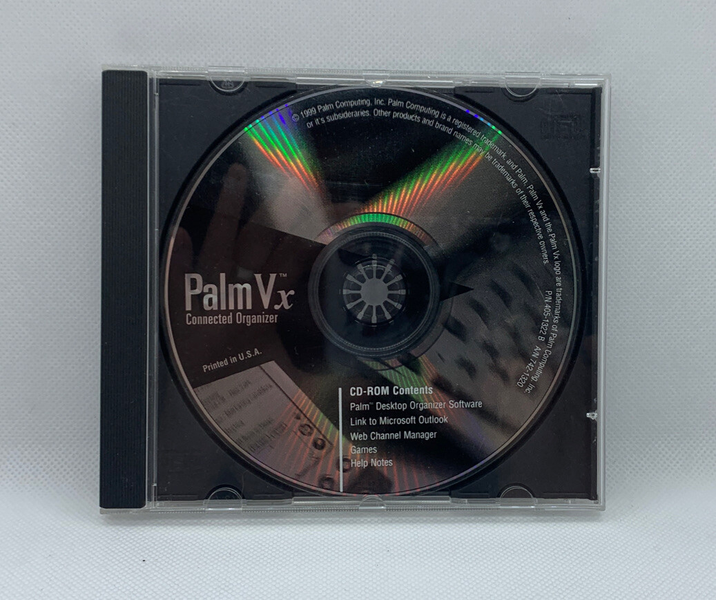 Palm Vx Connected Organizer CD-ROM (c) 1999