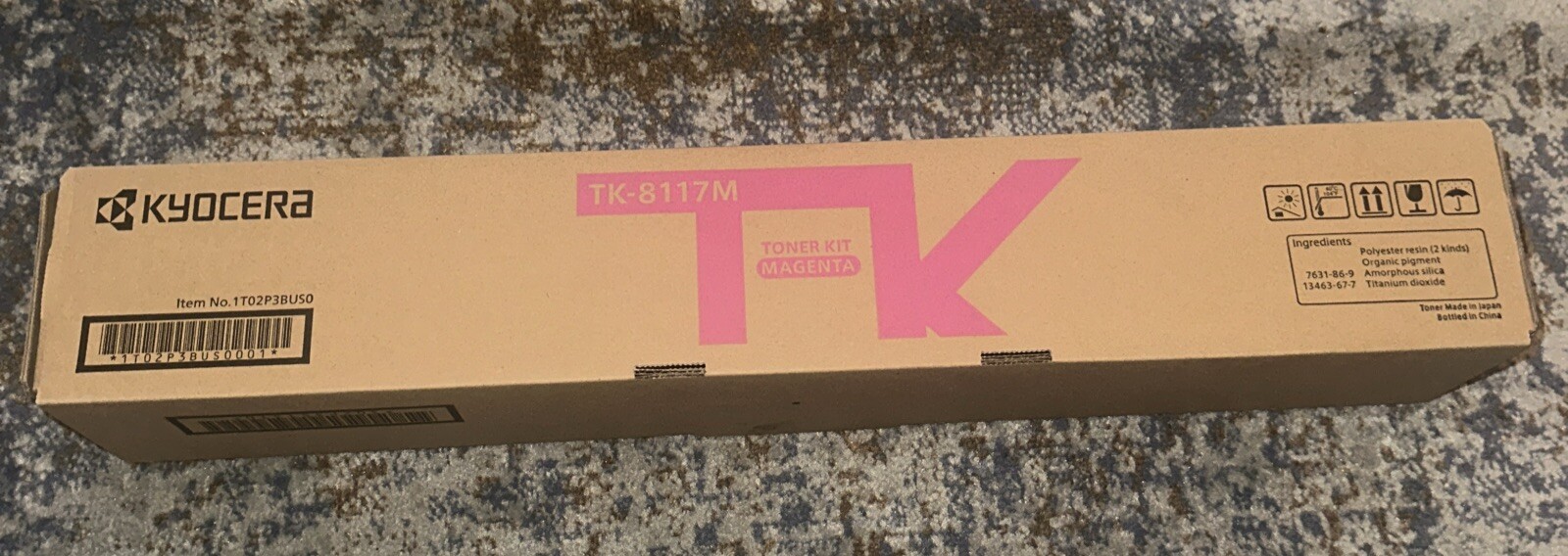 Genuine Kyocera TK8117M Toner Kit, 6000 Pages Magenta Brand New/Unopened