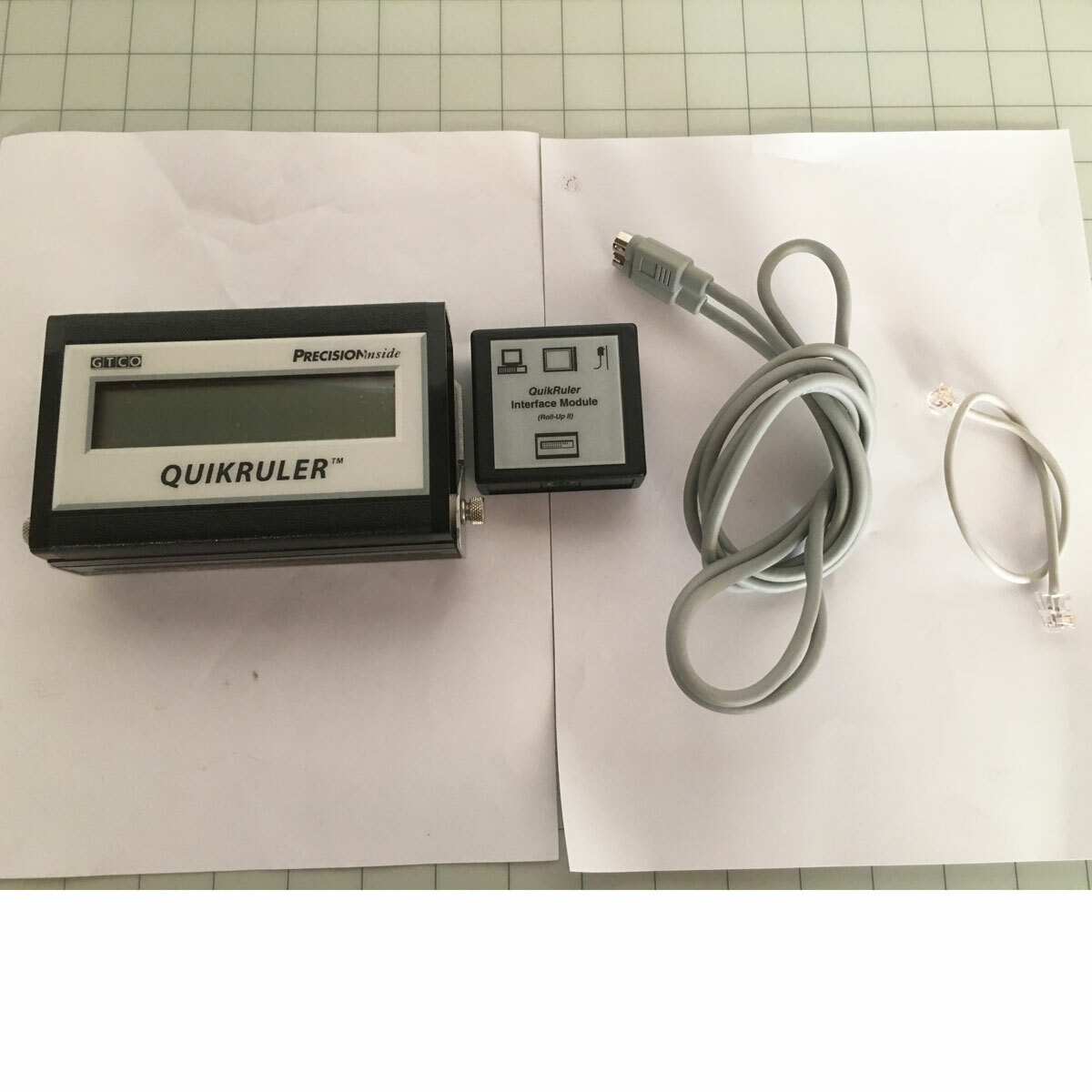 GTCO Calcomp QuikRuler for GTCO Digitizer Roll-Up Blueprint Take Off