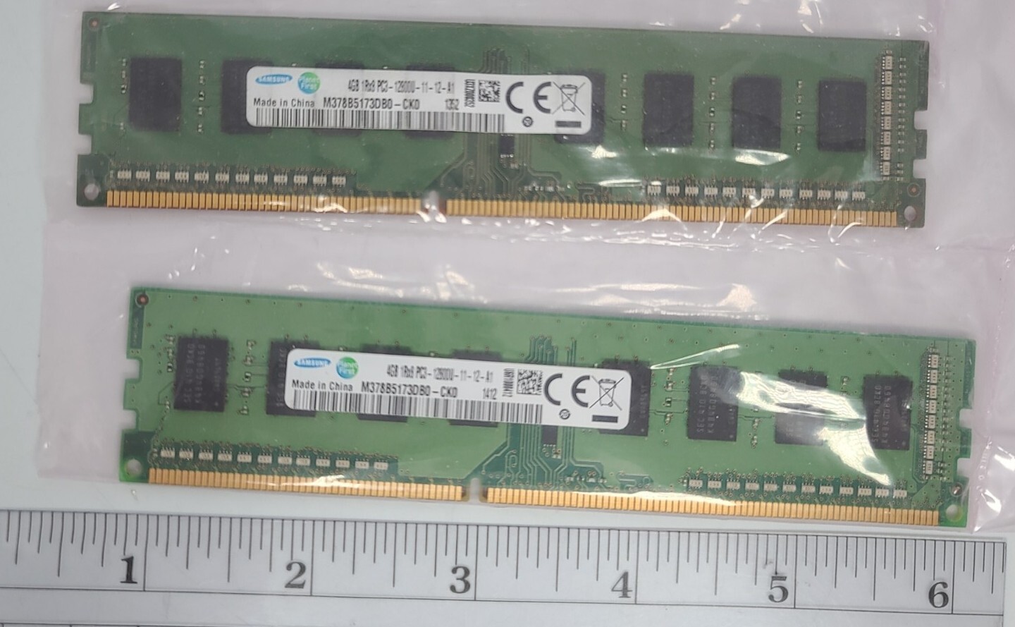 8GB Kit 2x 4GB PC3-12800 Desktop DIMM DDR3 12800U 1600 MHz Non-ECC Memory RAM