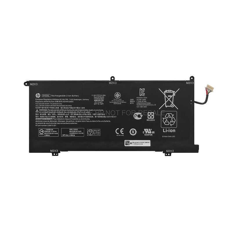 New Genuine SY03XL Battery for HP Chromebook X360 14 G1 HSTNN-DB8X L29913-221