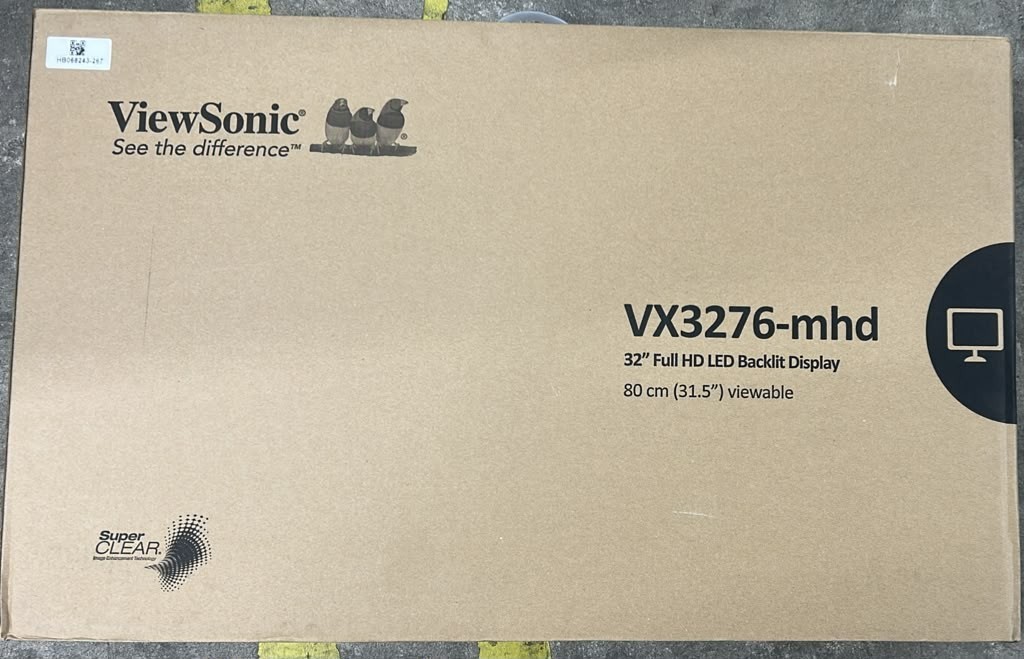 ViewSonic VX3276-mhd 32" Full HD 1080p IPS Monitor