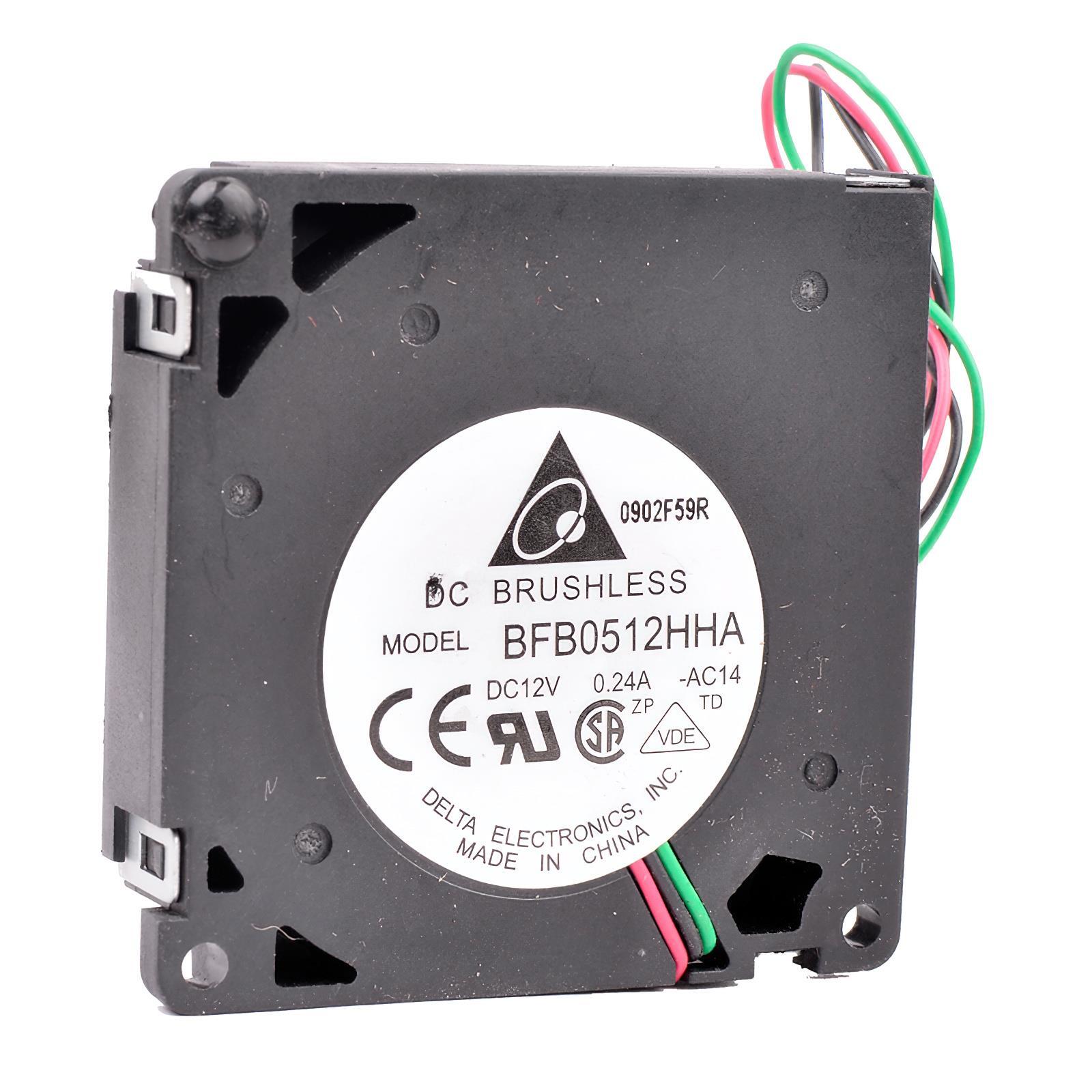 Delta BFB0512HHA 5010 Fan 12v 0.24a Centrifugal Turbine Blower Cooling Fan
