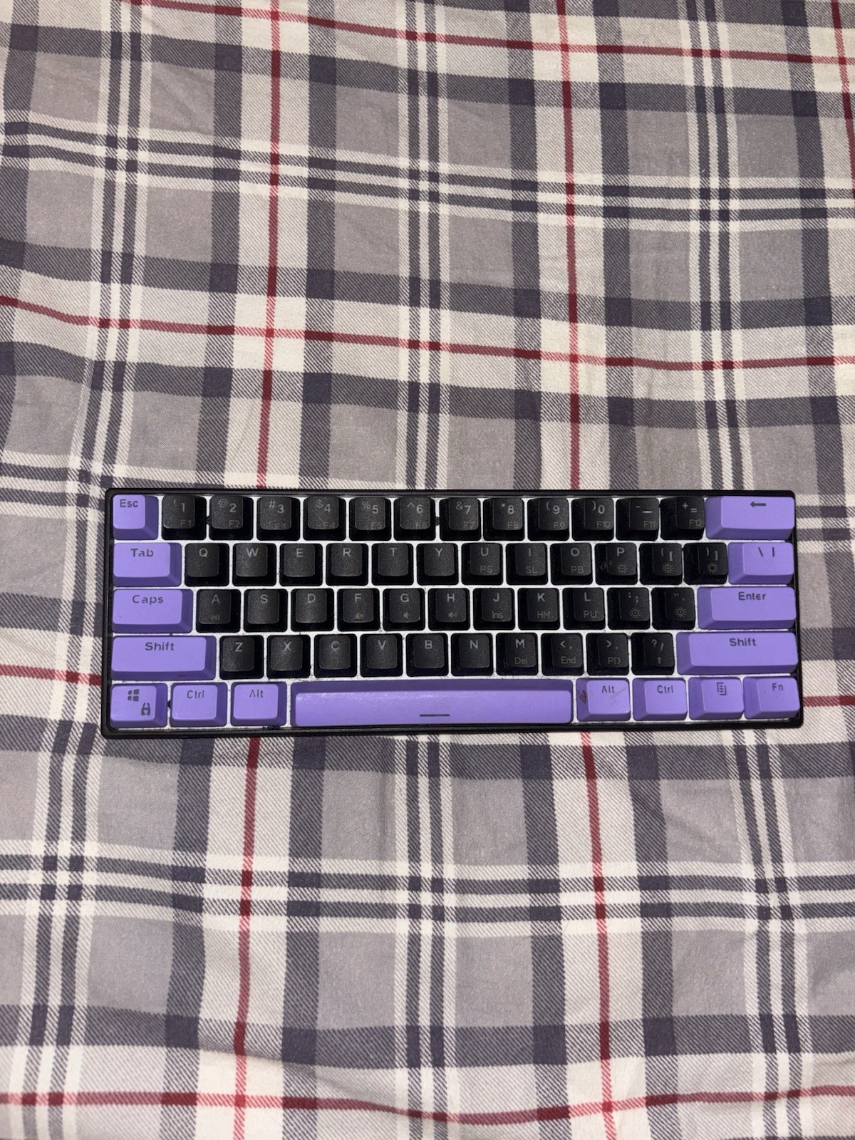 DIERYA DK61SE Mechanical Keyboard 60% Wired Gaming Keyboard Cherry/Red switches